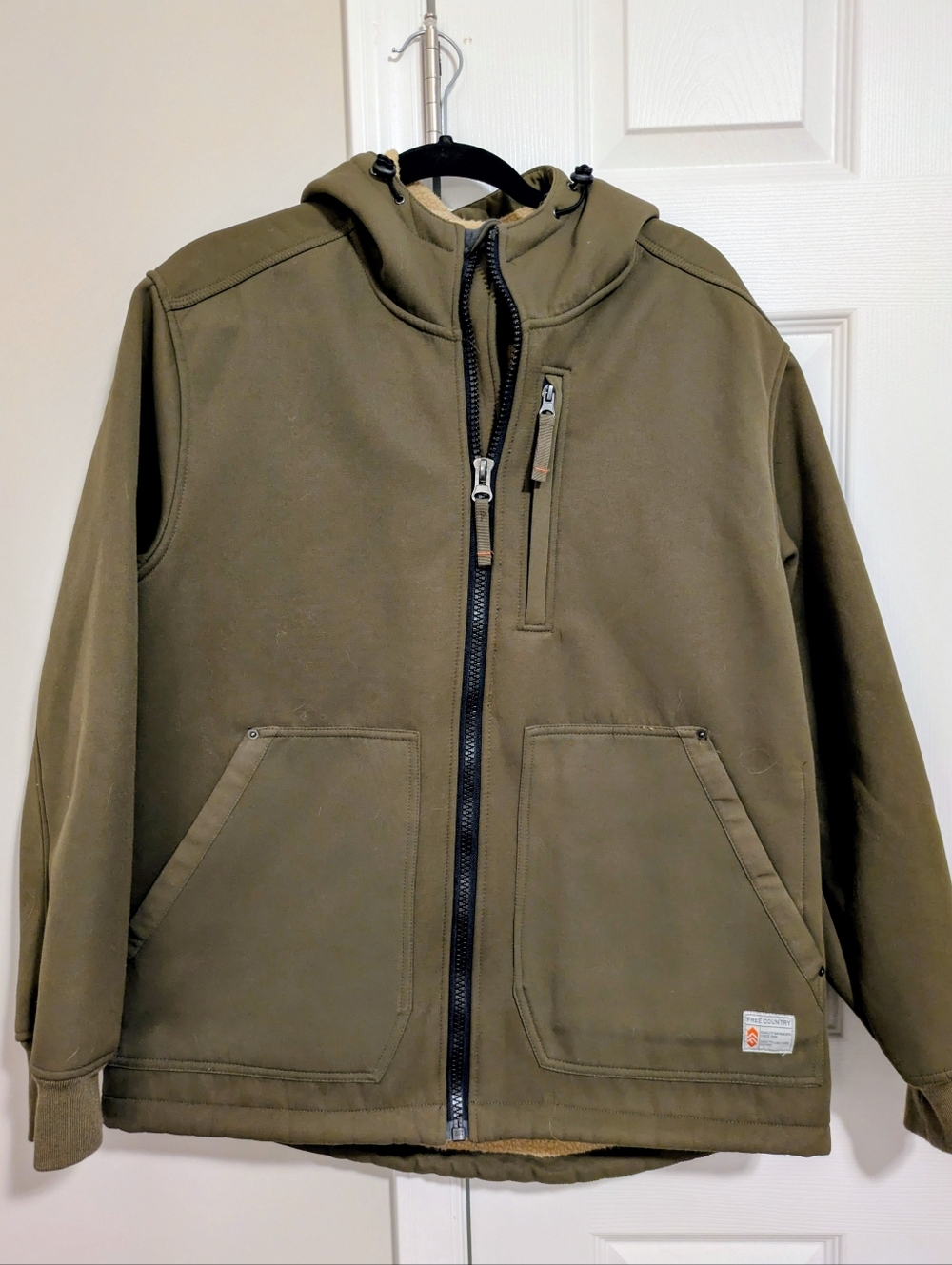 Free Country Hooded Soft-Shell Jacket